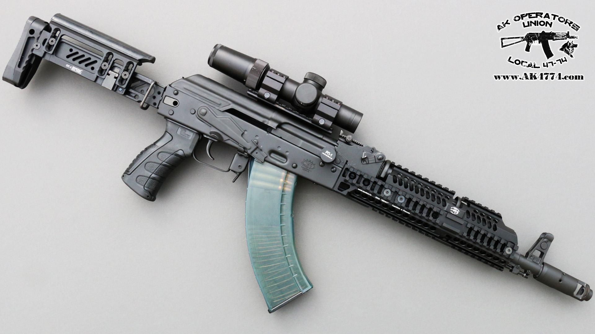 Shootout test Krebs AK103KS AK Operators Union, Local 4774