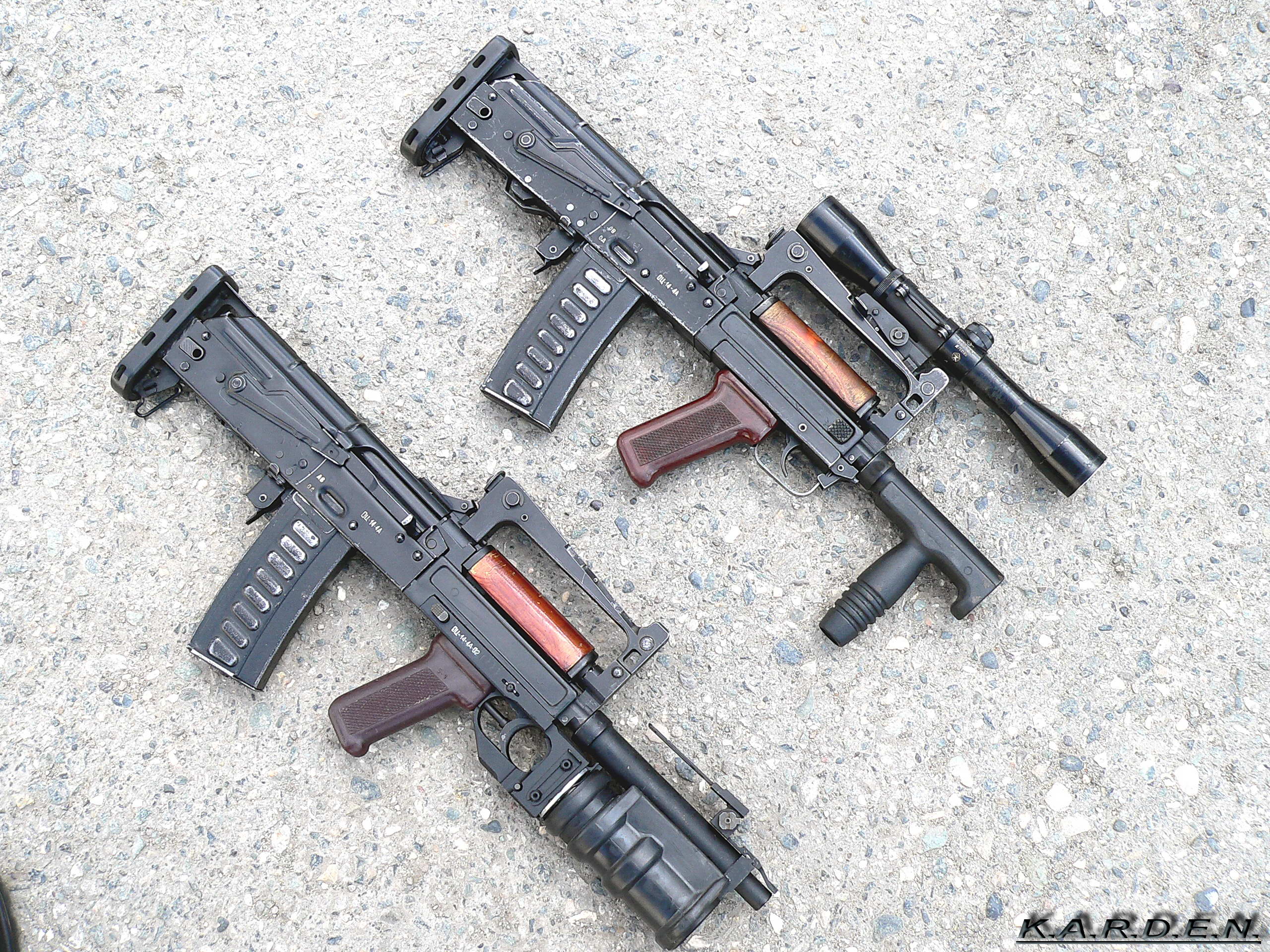 OTs-14 Groza. 