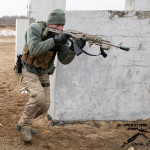 Dima "running" with magazine well grip. Picture by Dmitry Moroz