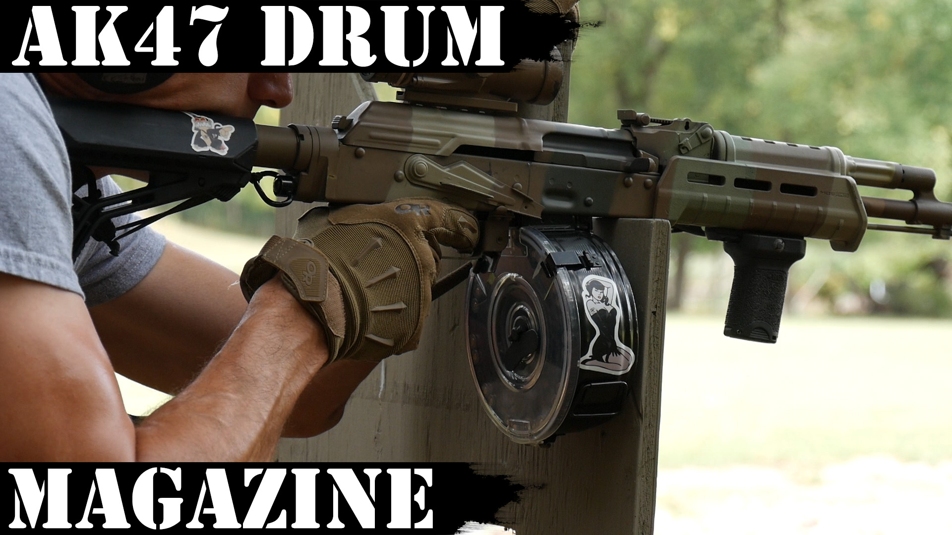 AK47 Drum Magazine.