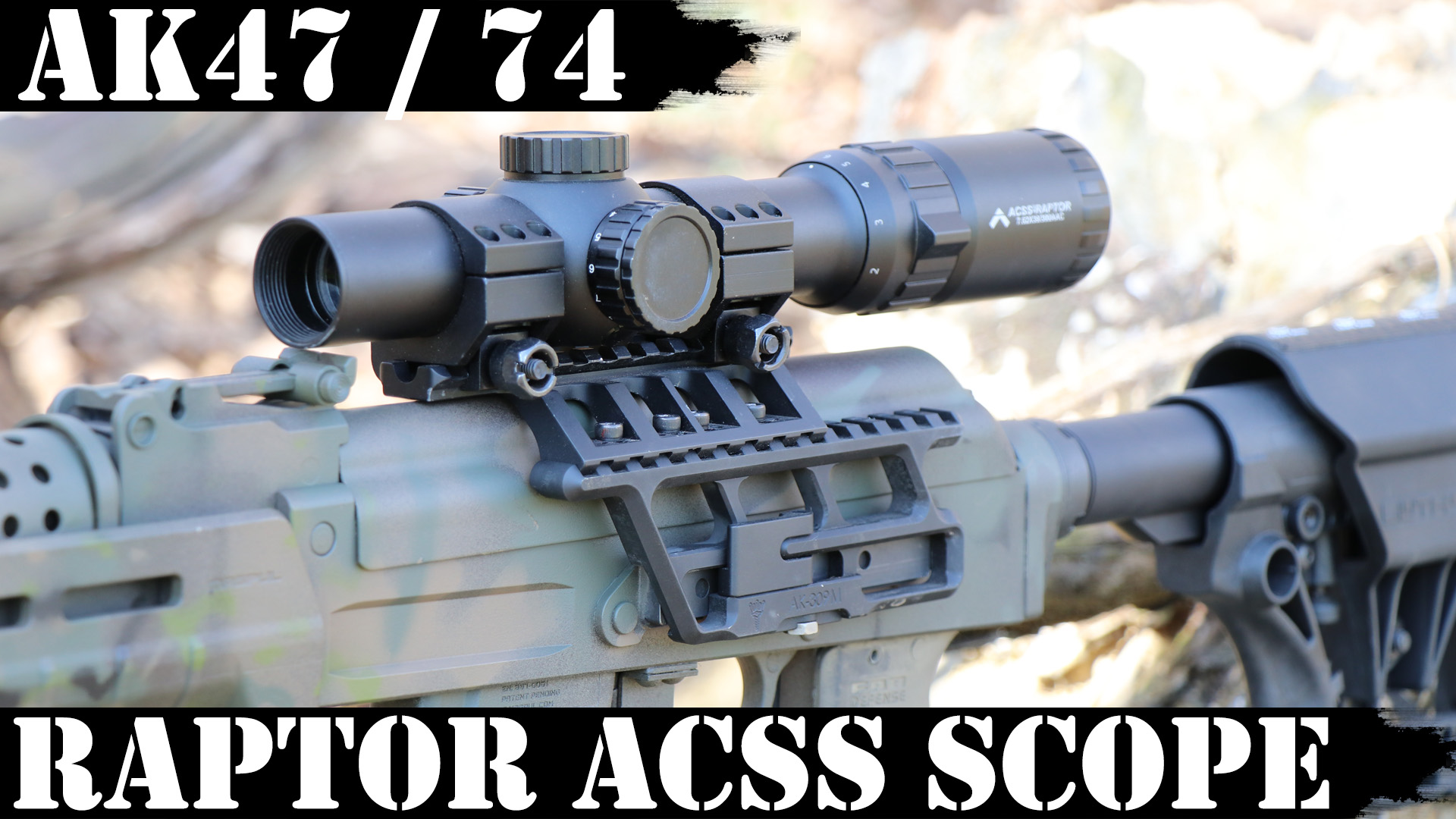 Raptor ACSS Scope for AK47 and AK74 - AK Operators Union, Local 47-74.