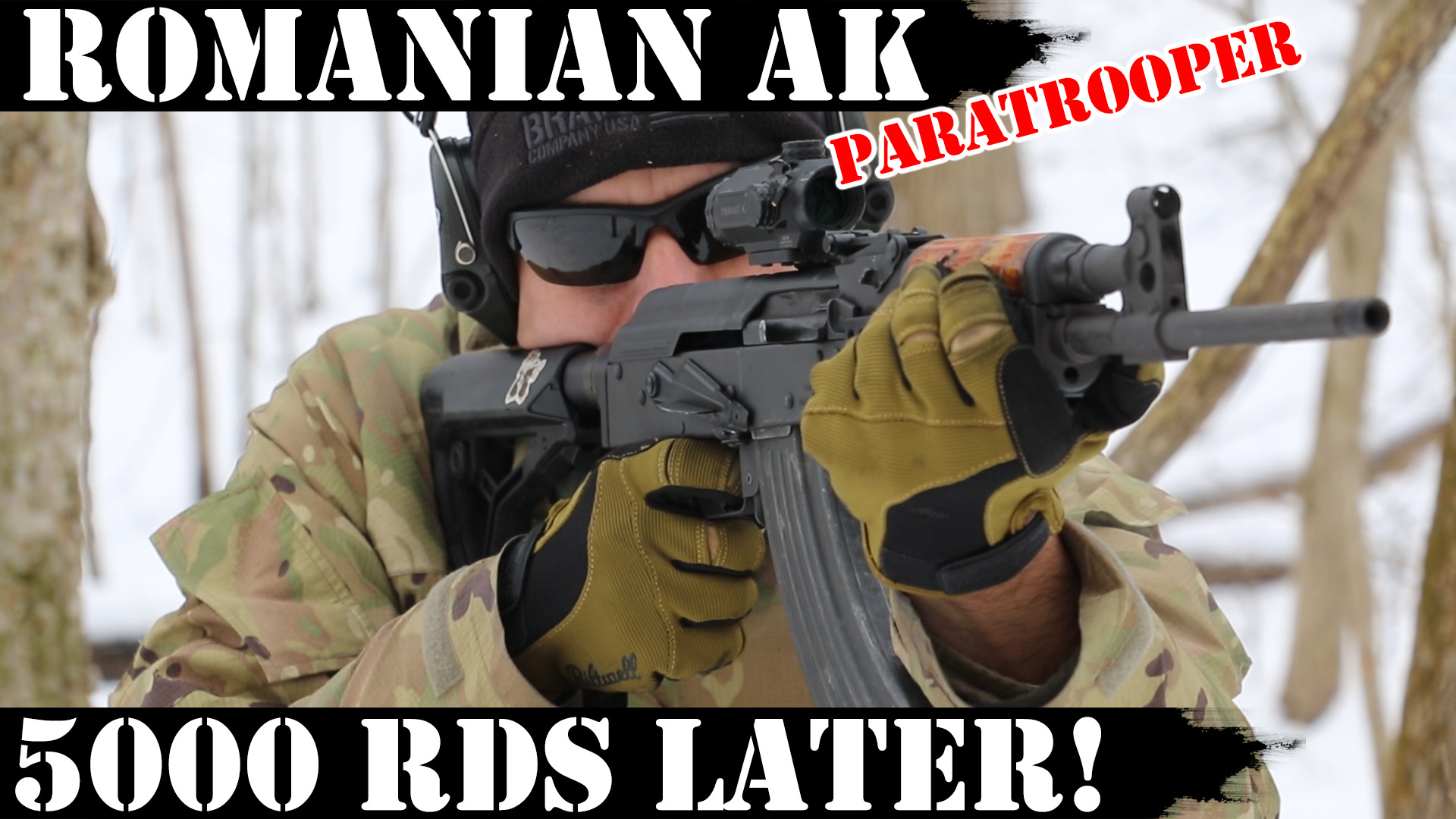 Romanian Paratrooper AK: 5,000 Rds Later!