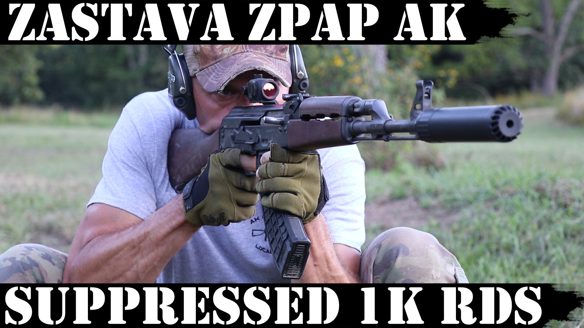 Zastava ZPAP AK: Suppressed 1,000 Rds Later!