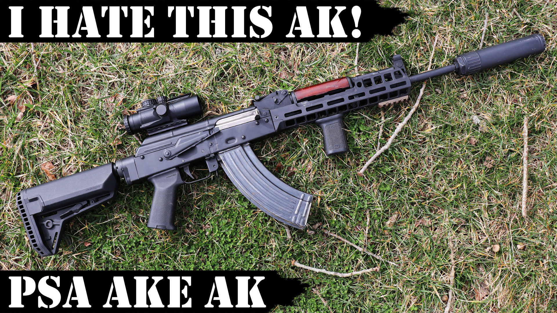 I hate new Palmetto State Armory AKE AK with FN Barrel!