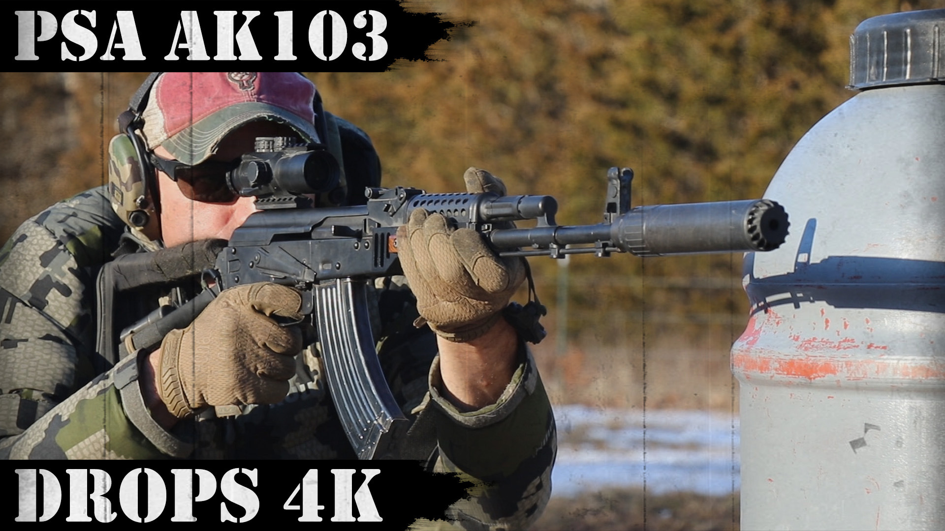 PSA AK103 Drops 4k, takes a beating!