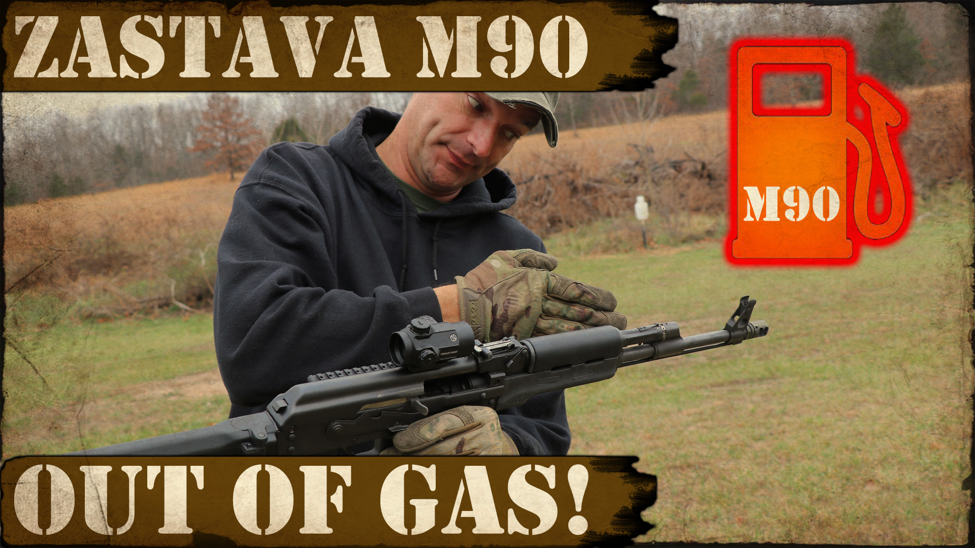 Zastava M90 OUT of GAS!