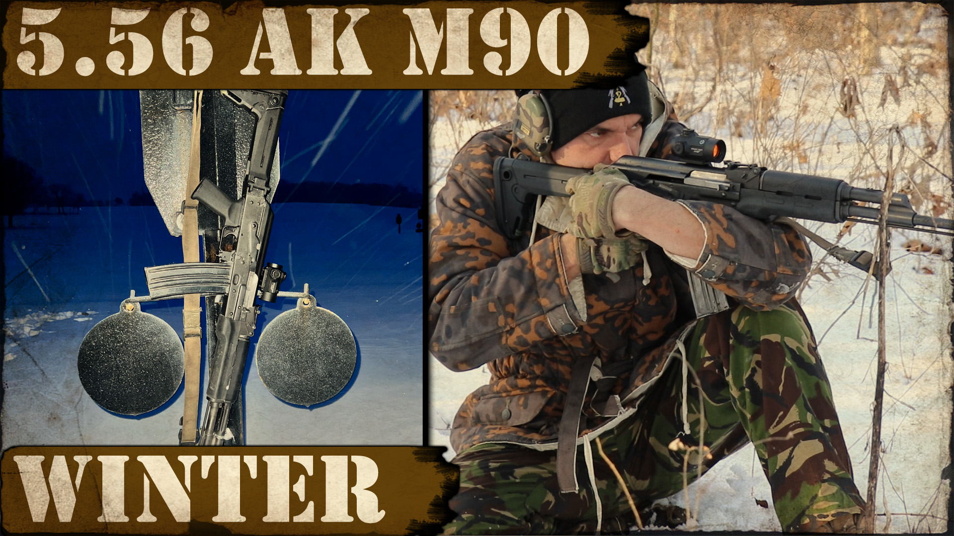 5.56 AK M90 – Winter Adventures!