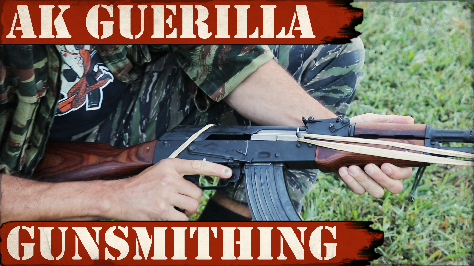 AK guerilla Gunsmithing – Rubber Band & Toothpick!